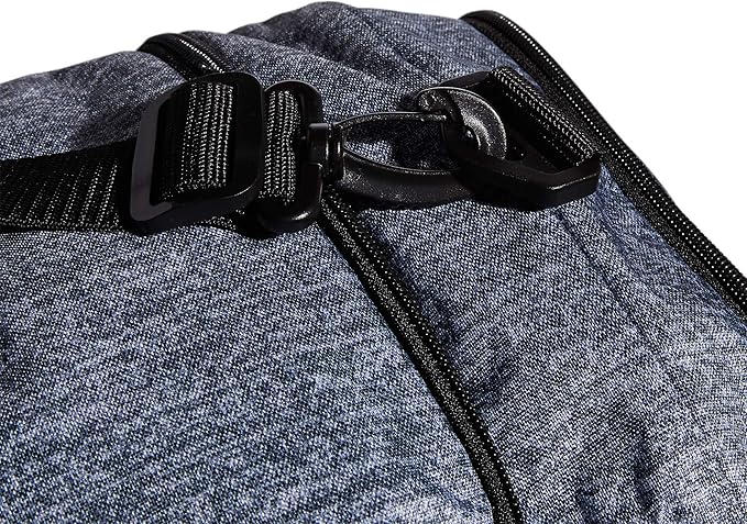 adidas Unisex Defender 4.0 Gym Duffel Bag for Men and Women, Jersey Onix Grey/Black, Medium (66L)